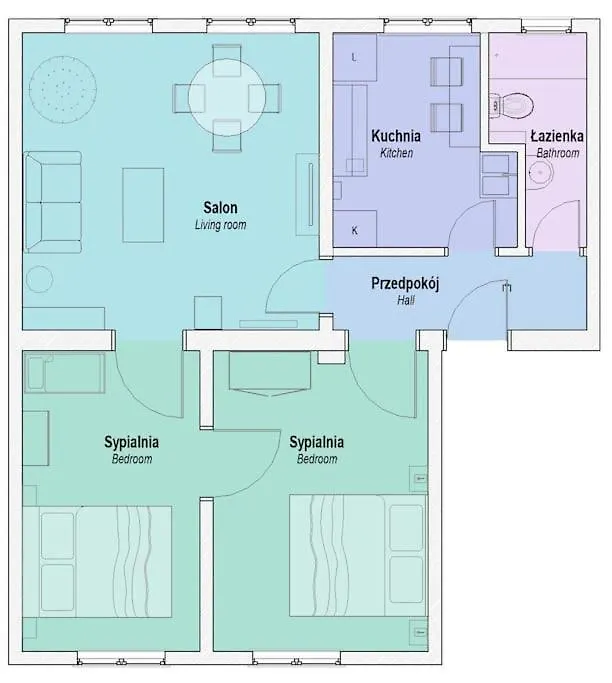 Apartment In Wrzeszcz Gdansk Poland